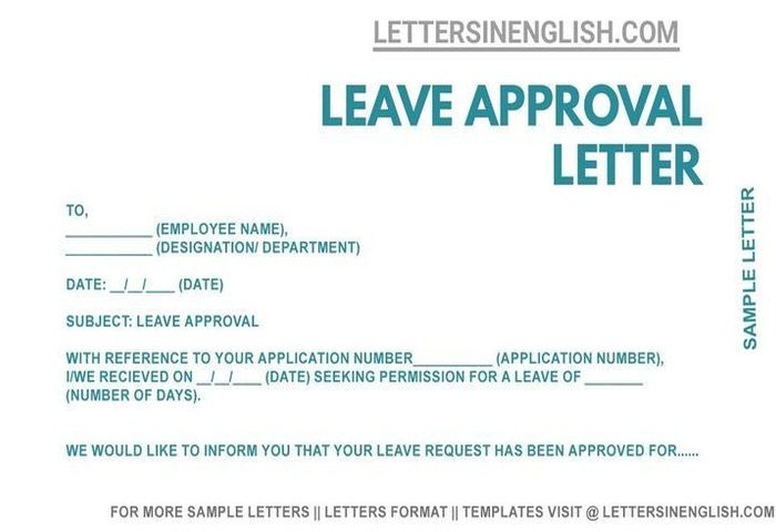 Leave Approval Mail 