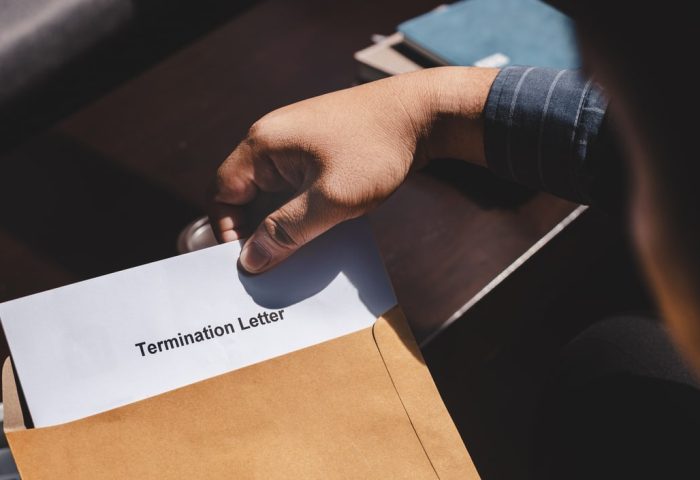 Termination letter 