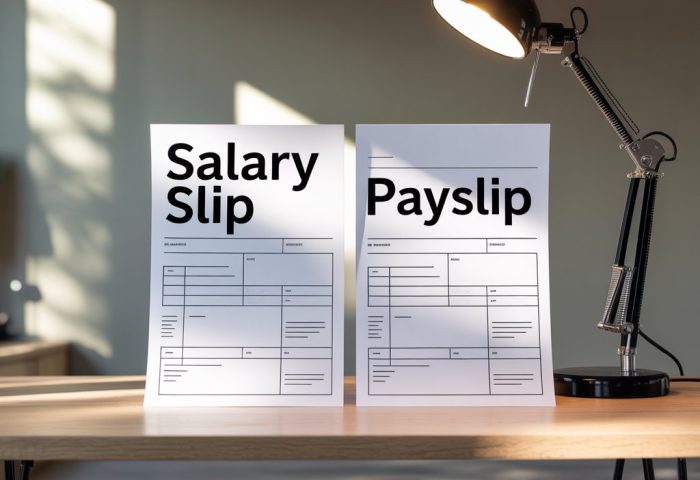 Salary Slip vs Payslip